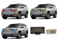 GMC Yukon V.3 Fusion Color Change Headlight & LED Halo Fog Light Kit 2007-2013