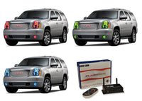 GMC Yukon V.3 Fusion Color Change Headlight & LED Halo Fog Light Kit 2007-2013