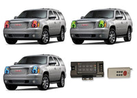 GMC Yukon V.3 Fusion Color Change LED Halo Headlight Kit 2007-2013