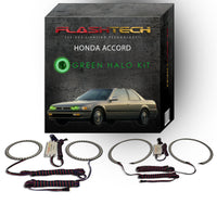 Honda Accord V.3 Fusion Color Change LED Halo Headlight Kit 1990-1993