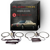 Honda Accord V.3 Fusion Color Change LED Halo Headlight Kit 1990-1993