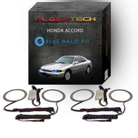 Honda Accord V.3 Fusion Color Change LED Halo Headlight Kit 1994-1997