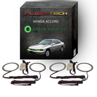 Honda Accord V.3 Fusion Color Change LED Halo Headlight Kit 1994-1997