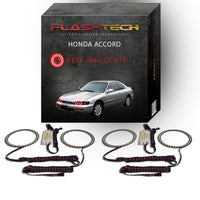 Honda Accord V.3 Fusion Color Change LED Halo Headlight Kit 1994-1997