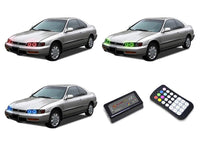 Honda Accord V.3 Fusion Color Change LED Halo Headlight Kit 1994-1997