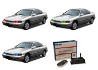 Honda Accord V.3 Fusion Color Change LED Halo Headlight Kit 1994-1997