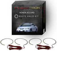 Honda Accord White LED Halo Headlight Kit 1998-2002