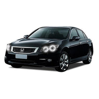 Honda Accord Sedan White LED Halo Headlight Kit 2008-2012
