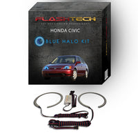Honda Civic V.3 Fusion Color Change LED Halo Headlight Kit 2001-2003