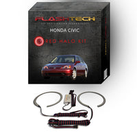 Honda Civic V.3 Fusion Color Change LED Halo Headlight Kit 2001-2003