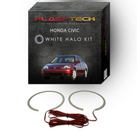 Honda Civic White LED Halo Headlight Kit 2001-2003
