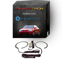Honda Civic V.3 Fusion Color Change LED Halo Headlight Kit 1992-1995