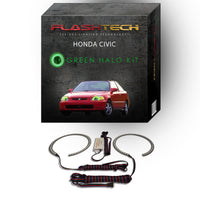 Honda Civic V.3 Fusion Color Change LED Halo Headlight Kit 1992-1995