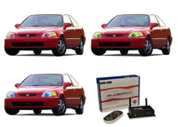 Honda Civic V.3 Fusion Color Change LED Halo Headlight Kit 1992-1995