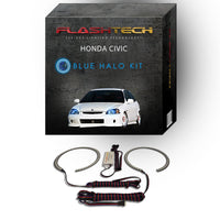 Honda Civic V.3 Fusion Color Change LED Halo Headlight Kit 1996-1998