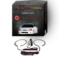 Honda Civic V.3 Fusion Color Change LED Halo Headlight Kit 1996-1998