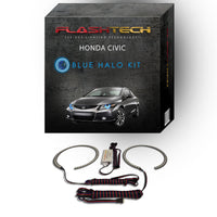 Honda Civic Coupe V.3 Fusion Color Change LED Halo Headlight Kit 2012-2013