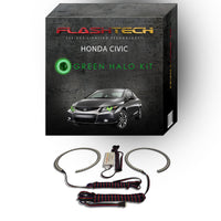 Honda Civic Coupe V.3 Fusion Color Change LED Halo Headlight Kit 2012-2013