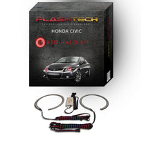 Honda Civic Coupe V.3 Fusion Color Change LED Halo Headlight Kit 2012-2013