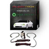 Honda Del Sol V.3 Fusion Color Change LED Halo Headlight Kit 1994-1997