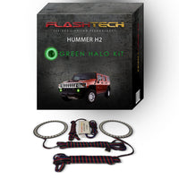Hummer H2 V.3 Fusion Color Change LED Halo Fog Light Kit 2003-2009