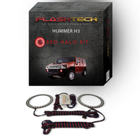 Hummer H3 V.3 Fusion Color Change LED Halo Fog Light Kit 2006-2010