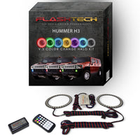 Hummer H3 V.3 Fusion Color Change LED Halo Fog Light Kit 2006-2010
