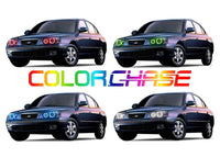 Hyundai Elantra ColorChase LED Halo Headlight Kit 2001-2003