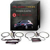 Hyundai Elantra V.3 Fusion Color Change LED Halo Headlight Kit 2001-2003