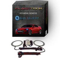 Hyundai Genesis Coupe V.3 Fusion Color Change LED Halo Headlight Kit 2013-2016