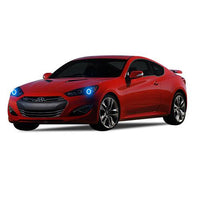 Hyundai Genesis Coupe ColorChase LED Halo Headlight Kit 2013-2016
