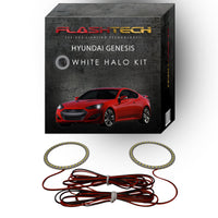 Hyundai Genesis Coupe White LED Halo Headlight Kit 2013-2016