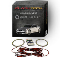 Hyundai Genesis Coupe White LED Halo Headlight Kit 2010-2012