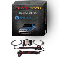 Hyundai Genesis Sedan V.3 Fusion Color Change LED Halo Headlight Kit 2012-2014