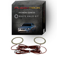Hyundai Genesis Sedan White LED Halo Headlight Kit 2012-2014