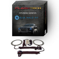 Hyundai Genesis Sedan V.3 Fusion Color Change LED Halo Headlight Kit 2015-2016