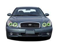 Hyundai Sonata ColorChase LED Halo Headlight Kit 2002-2005