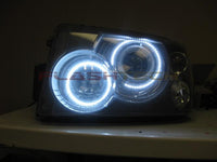 Land Rover Range Rover HSE Sport White LED Halo Headlight Kit 2006-2009