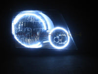 Ford Explorer White Headlight & LED Halo Fog Light Kit 2002-2005