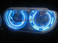 Dodge Challenger Projector V.3 Fusion Color Change LED Halo Headlight Kit 2008-2014