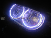 Dodge Challenger Non Projector White LED Halo Headlight Kit 2008-2014