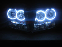 Chevrolet Tahoe White Headlight & LED Halo Fog Light Kit 2007-2013