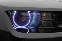 Chevrolet Camaro Non RS V.3 Color Change LED Halo Headlight Kit 2010-2013