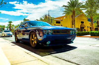 Dodge Challenger V.3 Fusion Color Change External Waterproof LED Halo HeadLight Kit 2015-2019