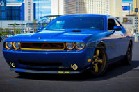 Dodge Challenger V.3 Fusion Color Change External Waterproof LED Halo Fog Light Kit 2008-2014