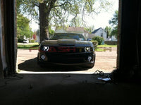 Chevrolet Camaro White LED Halo Fog Light Kit 2010-2013