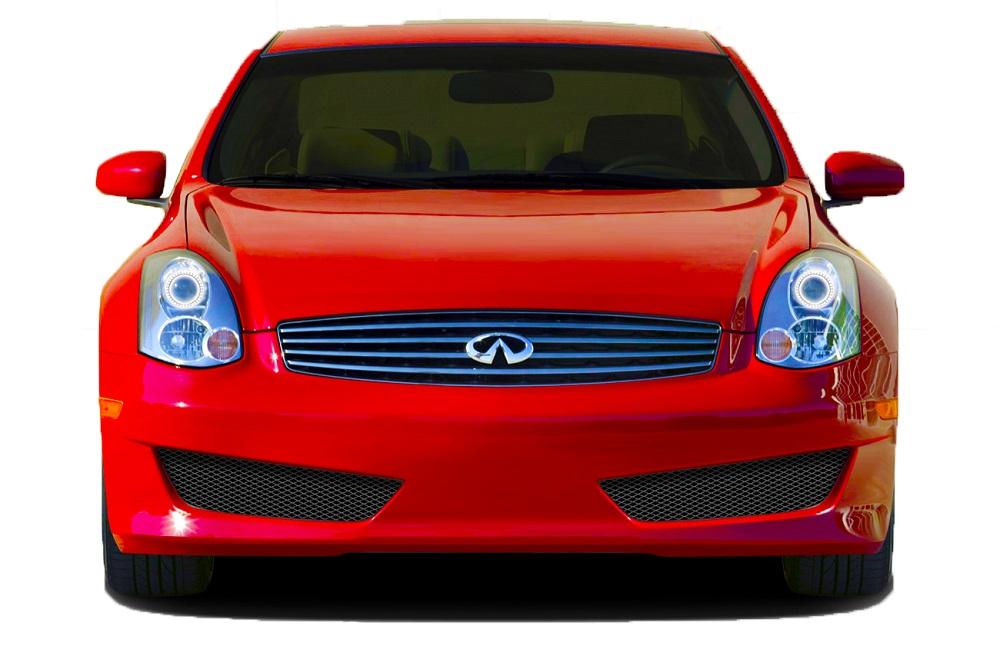 Infiniti G35 Coupe White LED Halo Headlight Kit 2006-2008