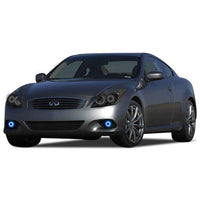 Infiniti G37 Coupe ColorChase LED Halo Fog Light Kit 2008-2013