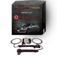 Infiniti G37 Sedan V.3 Fusion Color Change LED Halo Headlight Kit 2007-2009