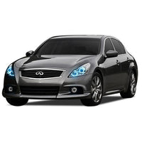 Infiniti G37 Sedan ColorChase LED Halo Headlight Kit 2010-2013